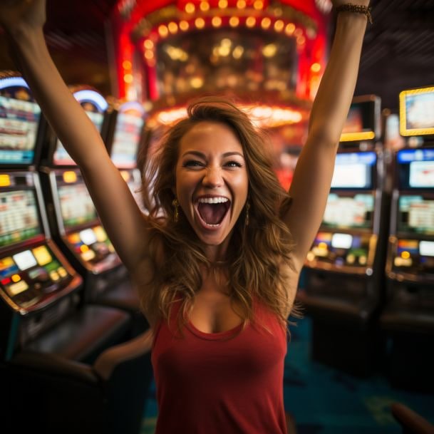 Live dealer studio setup for Lucky Twins games at bimbotogel login
